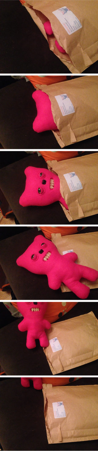 Illustration for article titled MCSTABBYPANTS! MY FUGGLER ARRIVED.
